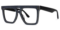 Rubin Square Black Glasses1