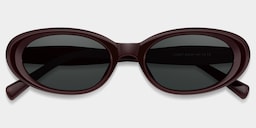 Zion Oval Purple Polarized Sunglasses1