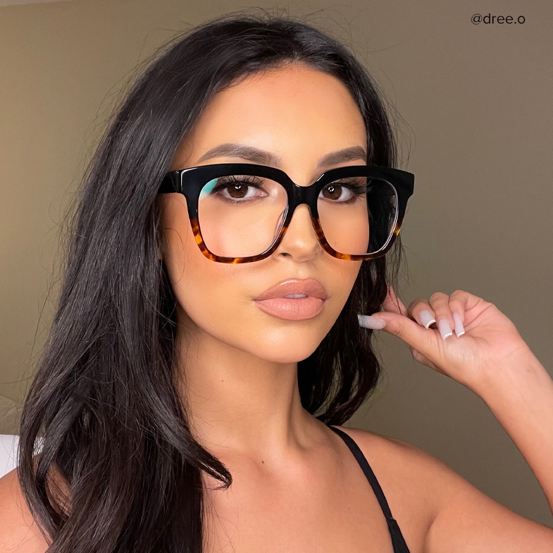 Xion Square Tortoise Glasses