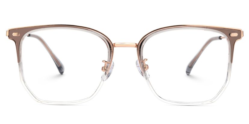 Roque Geometric Two-Tone Glasses