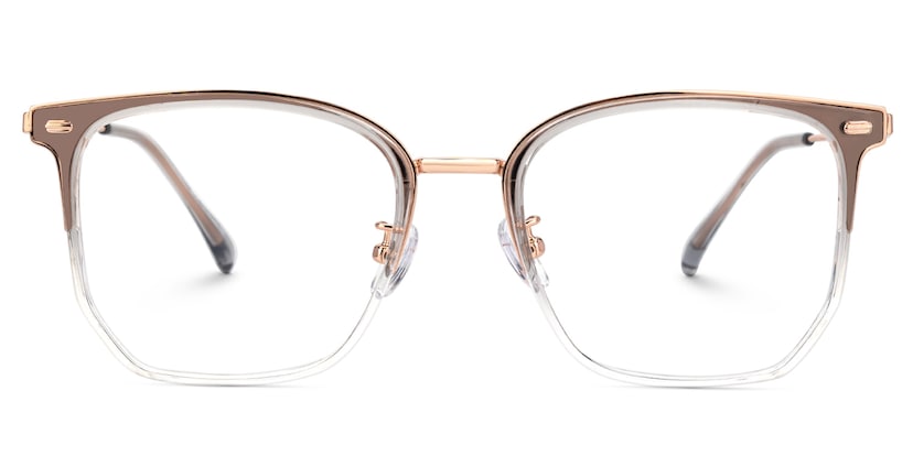 Roque Geometric Two-Tone Glasses