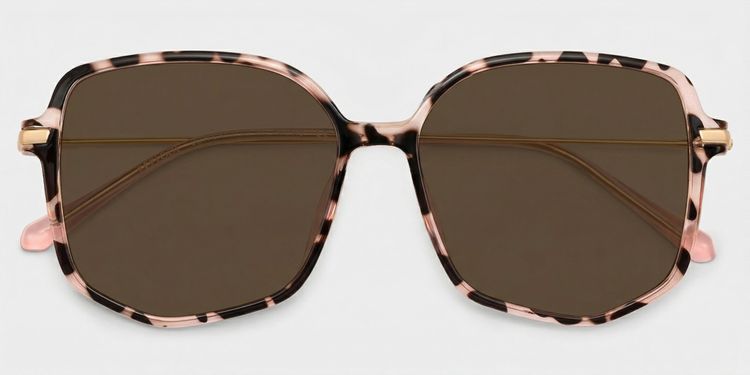 Payton Tortoise Geometric Sunglasses