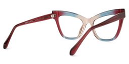 Saucie Cateye Multicolor Glasses3