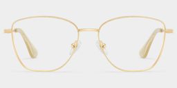 Skyler Square Gold Glasses1