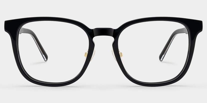 Hailey Square Black Glasses