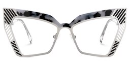 Chrishana Butterfly Gray-Tortoise Glasses0