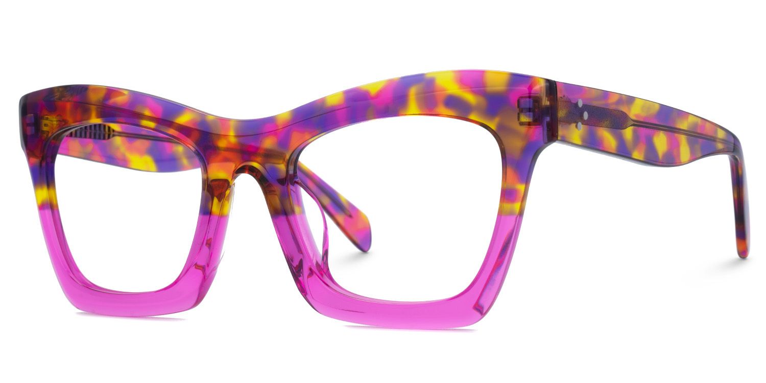 New Arrival Noen Pink Glasses for Benitez Frame | Zeelool1
