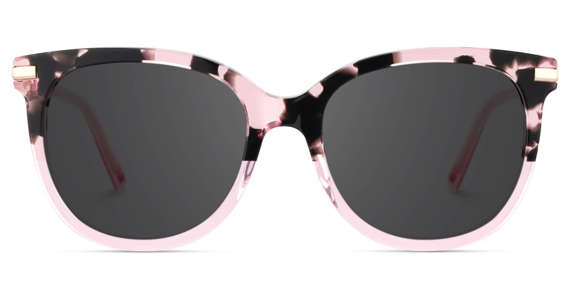 Round Pink Tortoise Glasses0