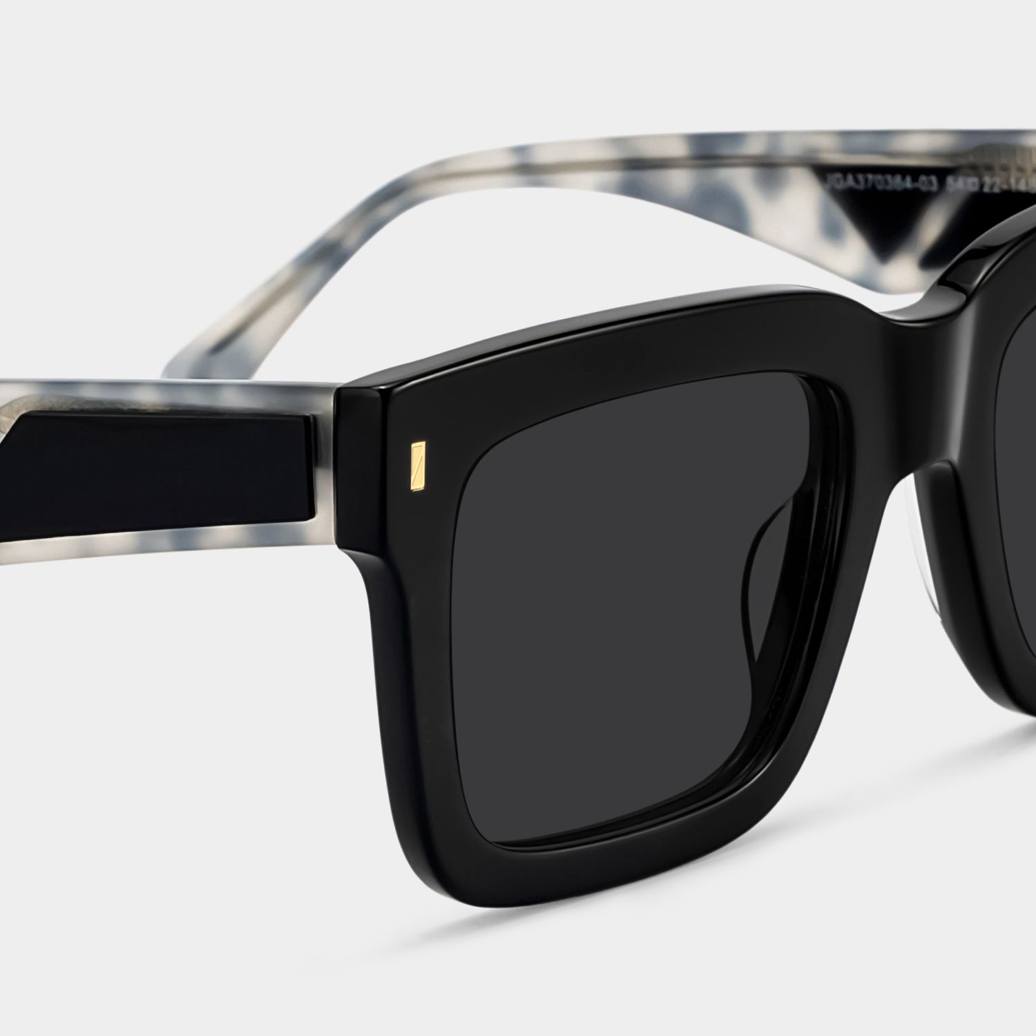 Shirmme Square Black Sunglasses for Women & Men | ZEELOOL4
