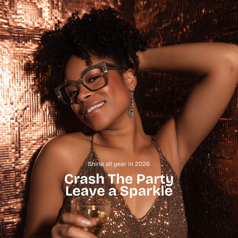 Mavis Square Gray Glasses