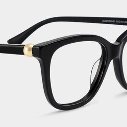 Isabella Black Square Glasses5