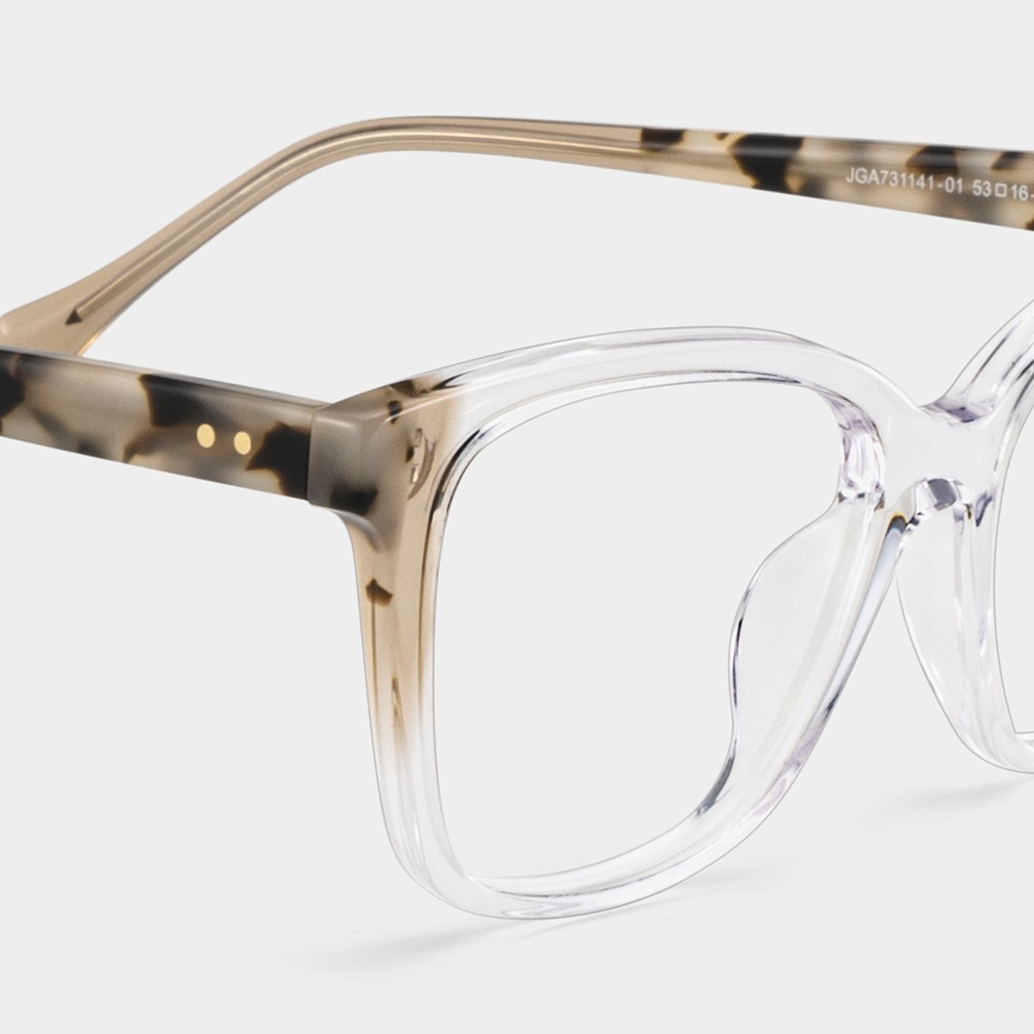 Lena Square Clear Frame Eyeglasses for Woman| ZEELOOL5