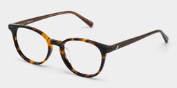 Allison Tortoise Round Glasses4