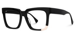 Barrios Square Black Glasses2