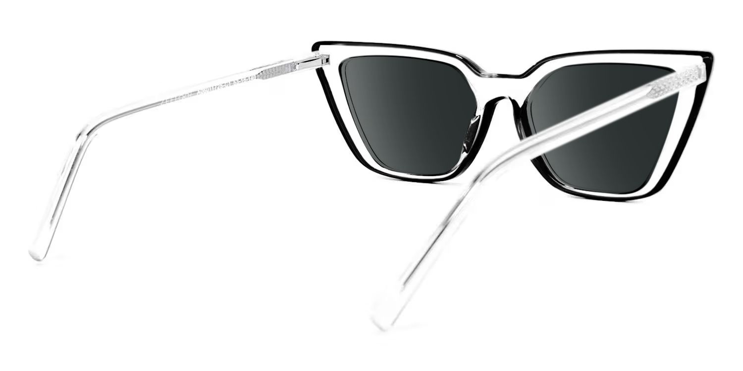 Yosef Cat Eye Style Black Frame Sunglasses | ZEELOOL3