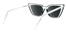 Yosef Cateye Black Glasses3