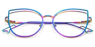 Spivey Cateye Iridescent Glasses2