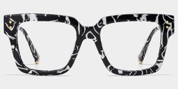 Caius Square Two tone Glasses3