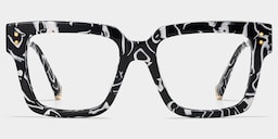 Caius Square Two tone Glasses3