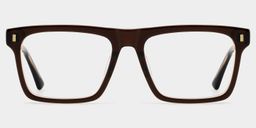 Henry Rectangle Brown Glasses1