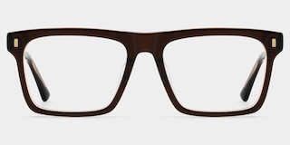 Henry Rectangle Brown Glasses1