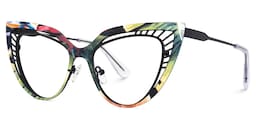 Willett Cateye Floral Glasses1