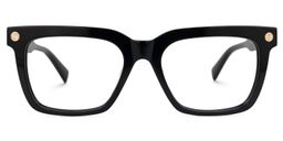 Rodriguez Rectangle Black Glasses0