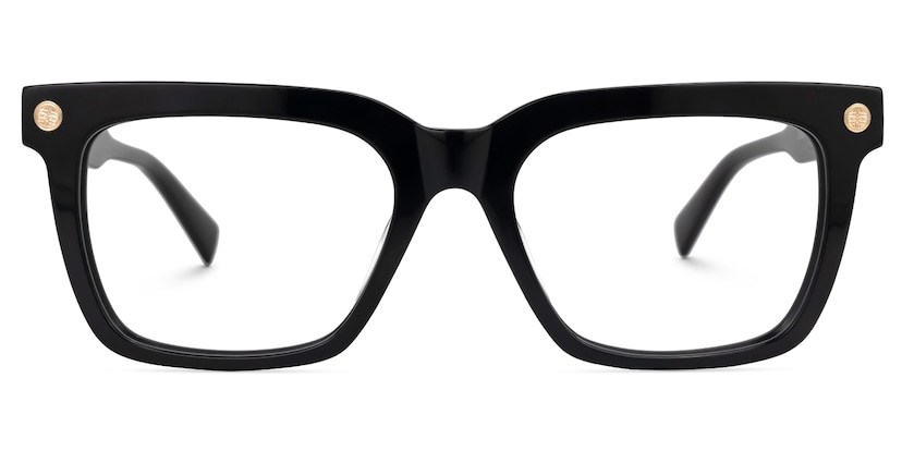 Rodriguez Rectangle Black Glasses
