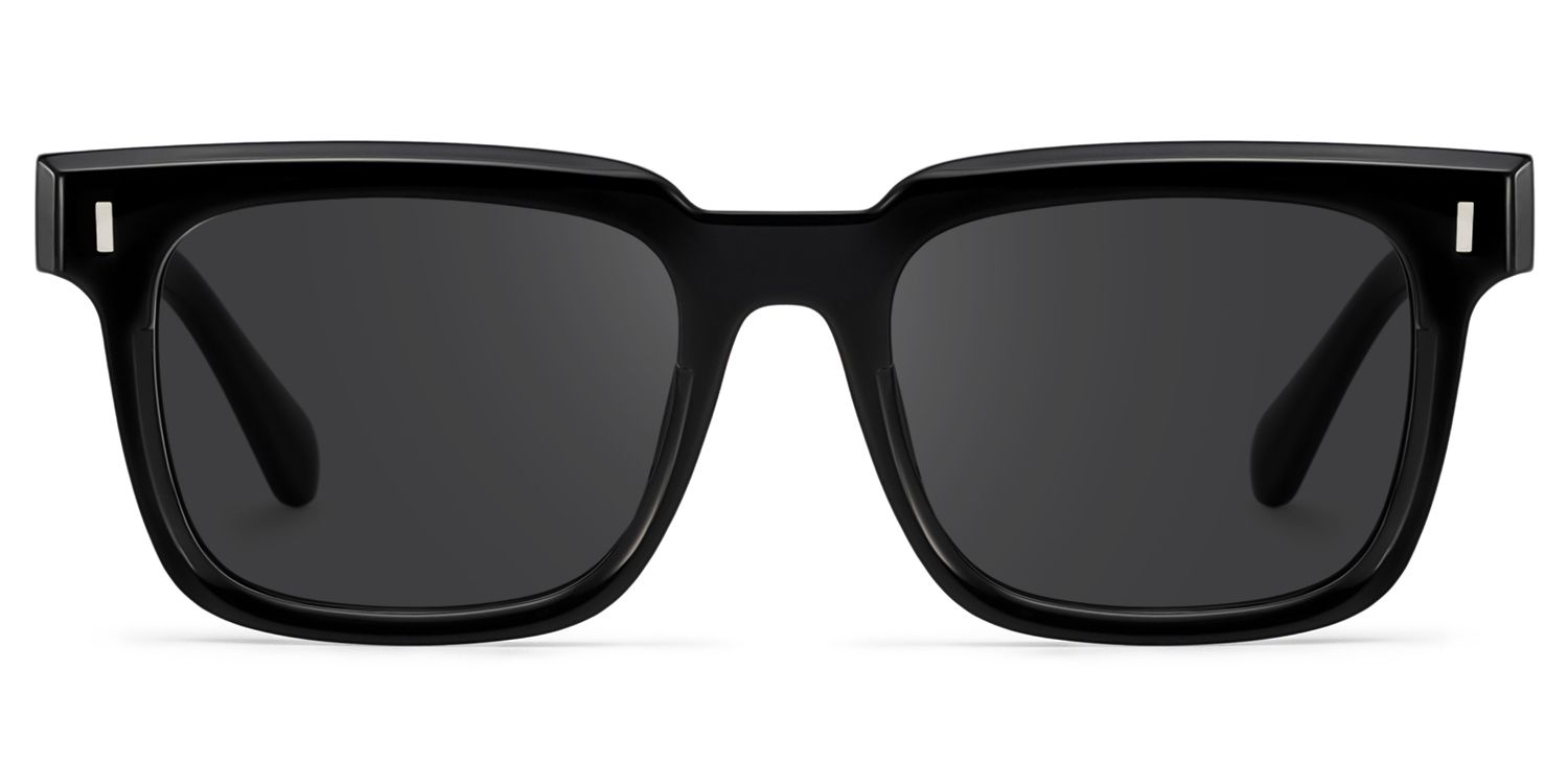 Katia Black Square Sunglasses to Frame Your Face | ZEELOOL