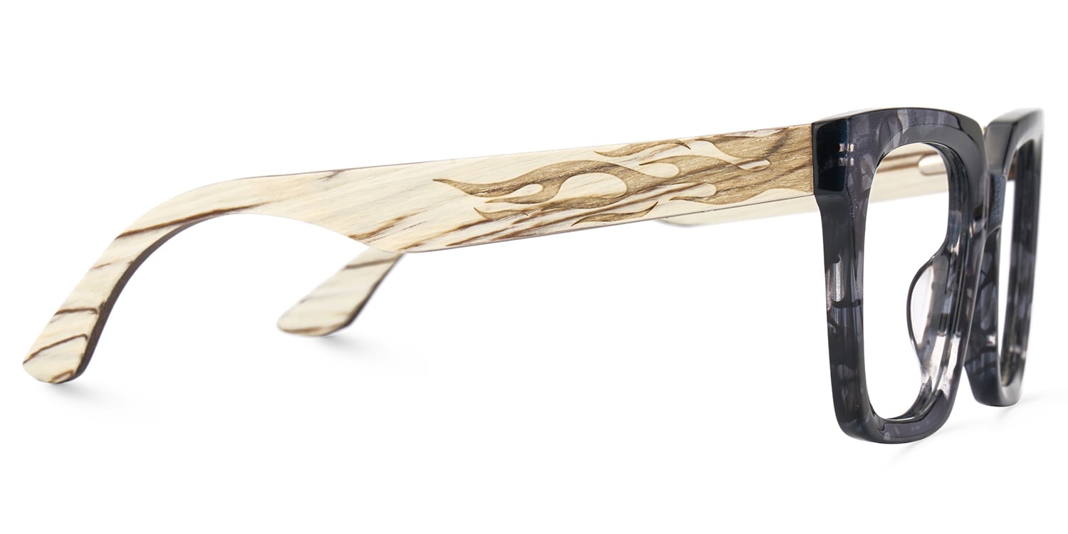 Cabdi Square Gray Glasses2