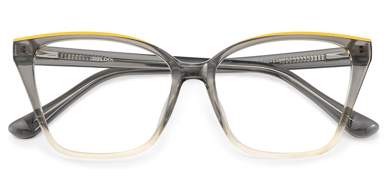 Sienna Grey Butterfly Prescription Glasses | Zeelool2