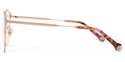 Yaselie Cateye Dark-Red Glasses2