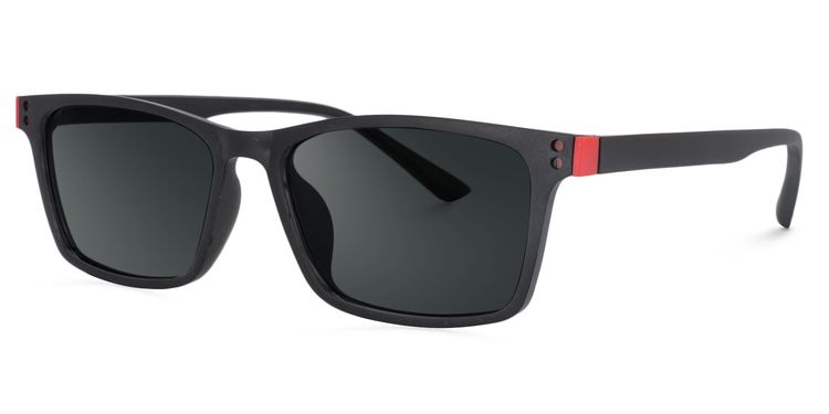 Cheche Rectangle Black Glasses