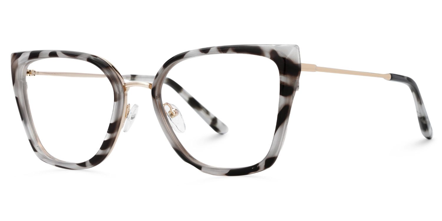 Martine Square Tortoise Glasses | Zeelool Glasses1