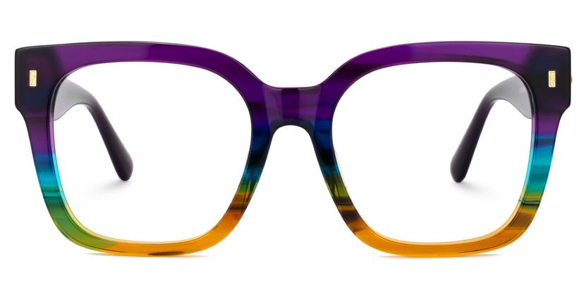 Scicluna Multicolor Square Glasses