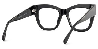 Minfia Square Black Glasses6