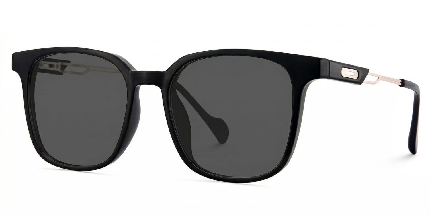 Chloe Black Square Prescription Glasses | Zeelool2