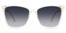 Tricee Square Clear Glasses0