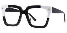 Glendalis Square Black Glasses1