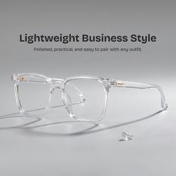 Contreras Square Clear Glasses0