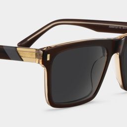 Henry Rectangle Brown Glasses4