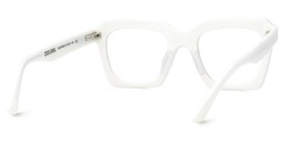 Rochester Square White Glasses4