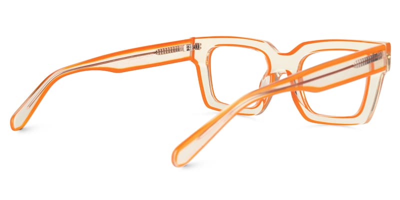 Trendy Zeelool Nadia Glasses with Rectangle Shape -Zeelool Glasses3