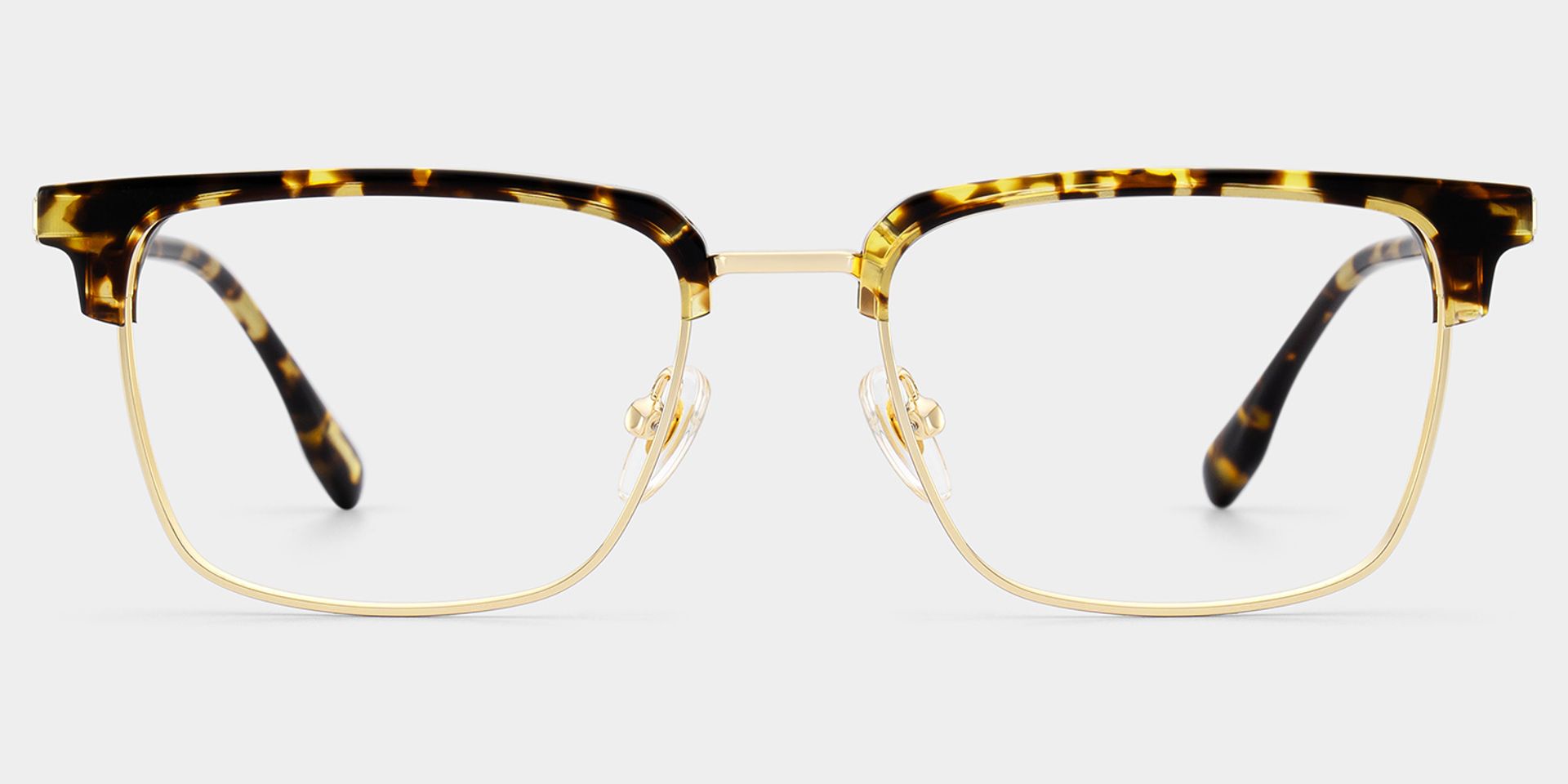 Audrey Tortoise Browline Glasses Frames for Men | ZEELOOL2