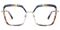 Cordaro Floral Square Glasses0