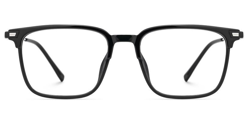 Roxy Rectangle Black Glasses