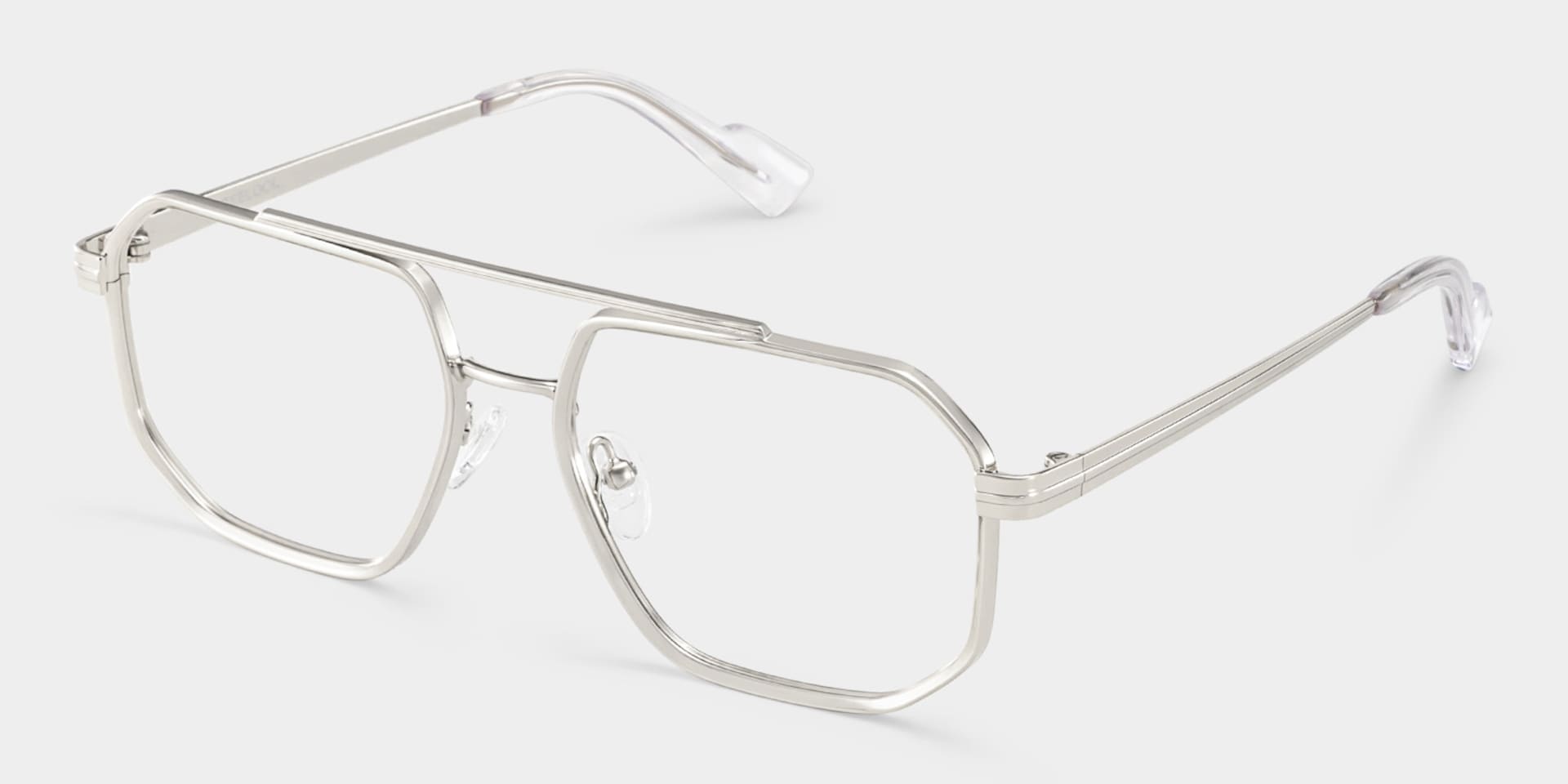 Autumn silver aviator glasses Frame Glasses Online | ZEELOOL3