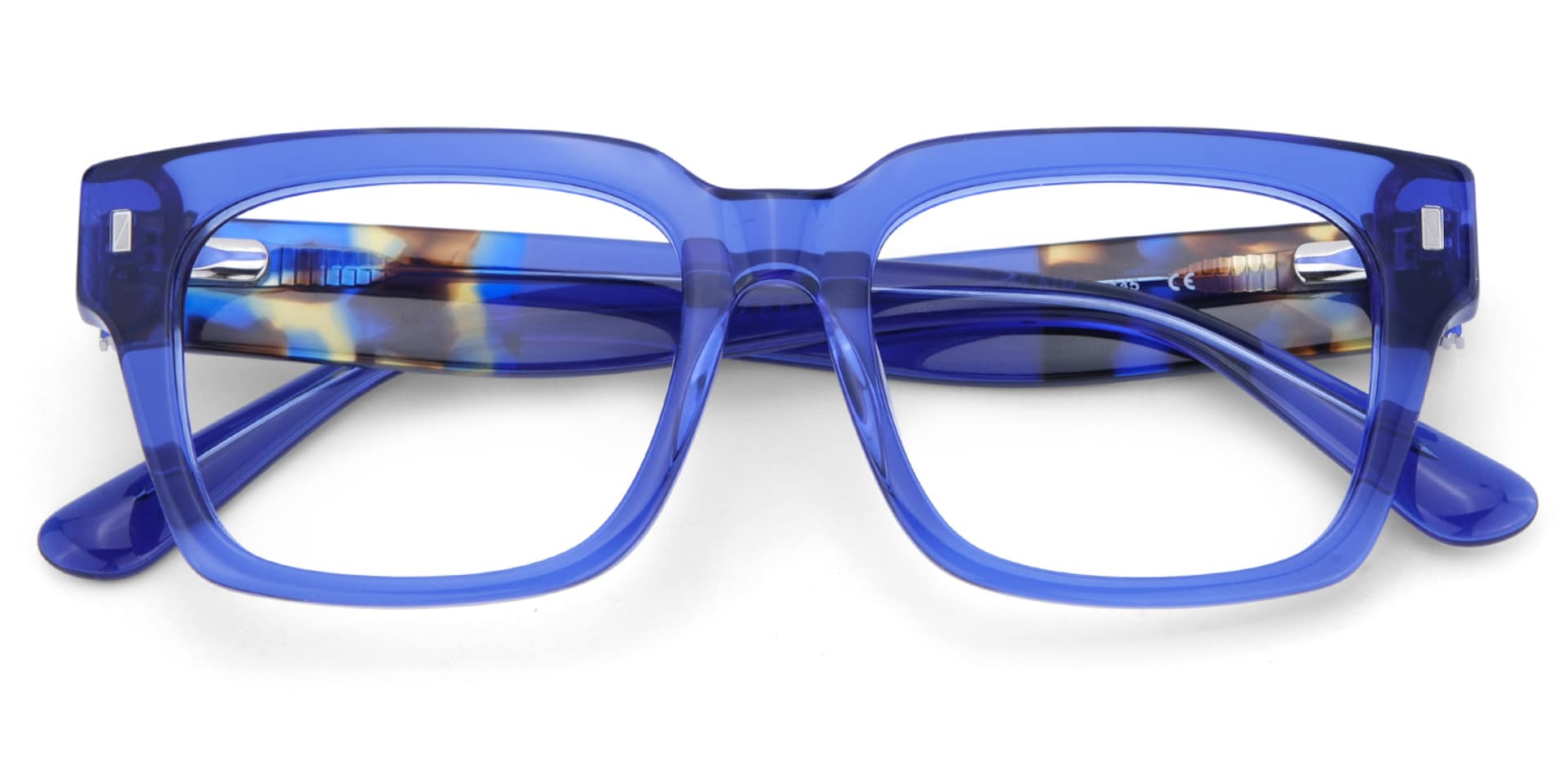 Clear Blue Eyeglasses Frames2