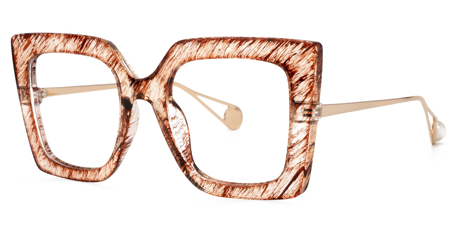 Qatar Design Frame Eyeglasses Zeelool Glasses