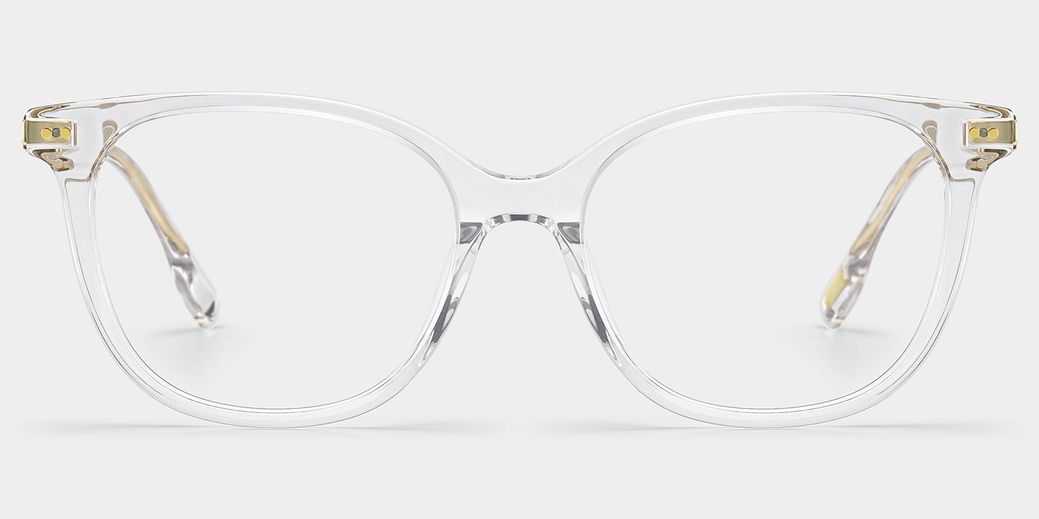 Daisy Clear Round Eyeglass Frames for Women | ZEELOOL